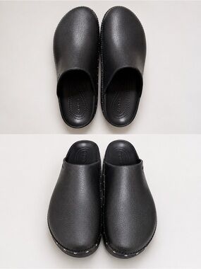 CROCS Women's Dylan Platform Clog/ Black Slip-On Clog Mules